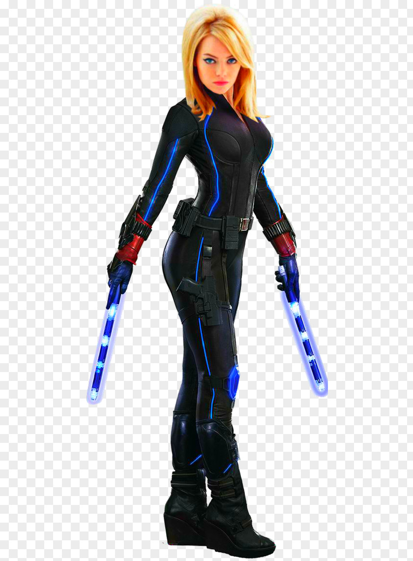 Emma Stone Black Widow Gwen Stacy The Amazing Spider-Man PNG
