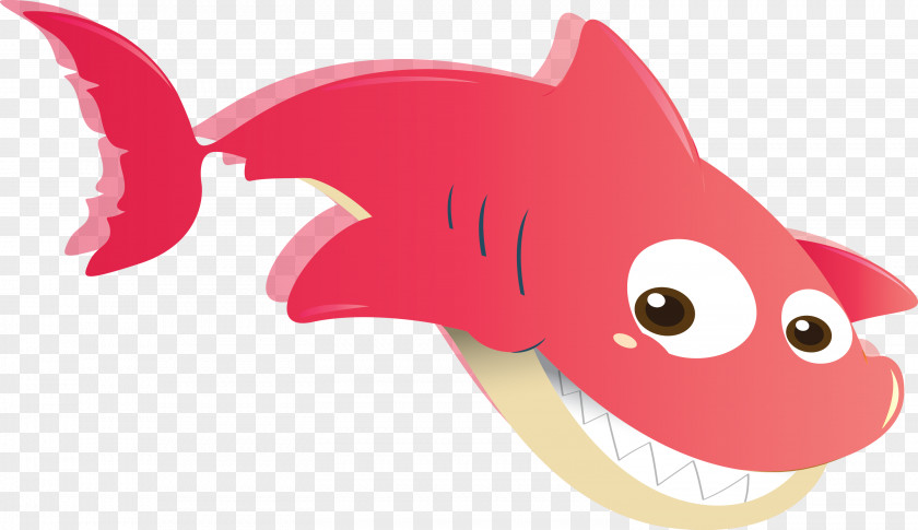Fish Pink Cartoon Mouth PNG