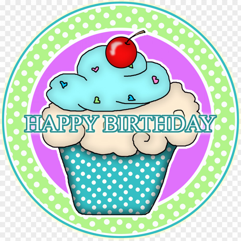 Greeting Elements Cupcake Birthday Food Scrapbooking PNG