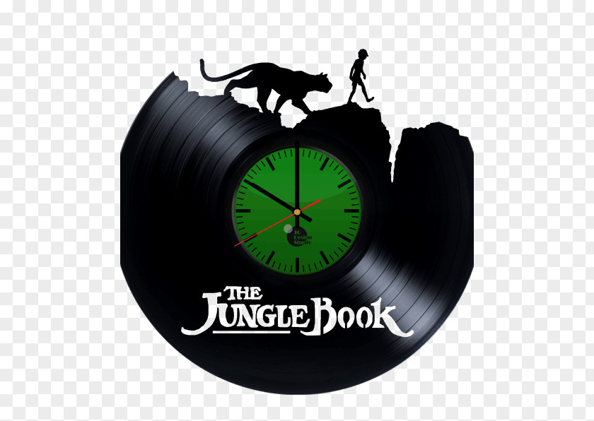 THE JUNGLE BOOK The Jungle Book Soundtrack Walt Disney Records Company Clock PNG