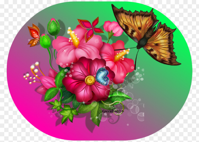 Design Floral Petal Flower PNG