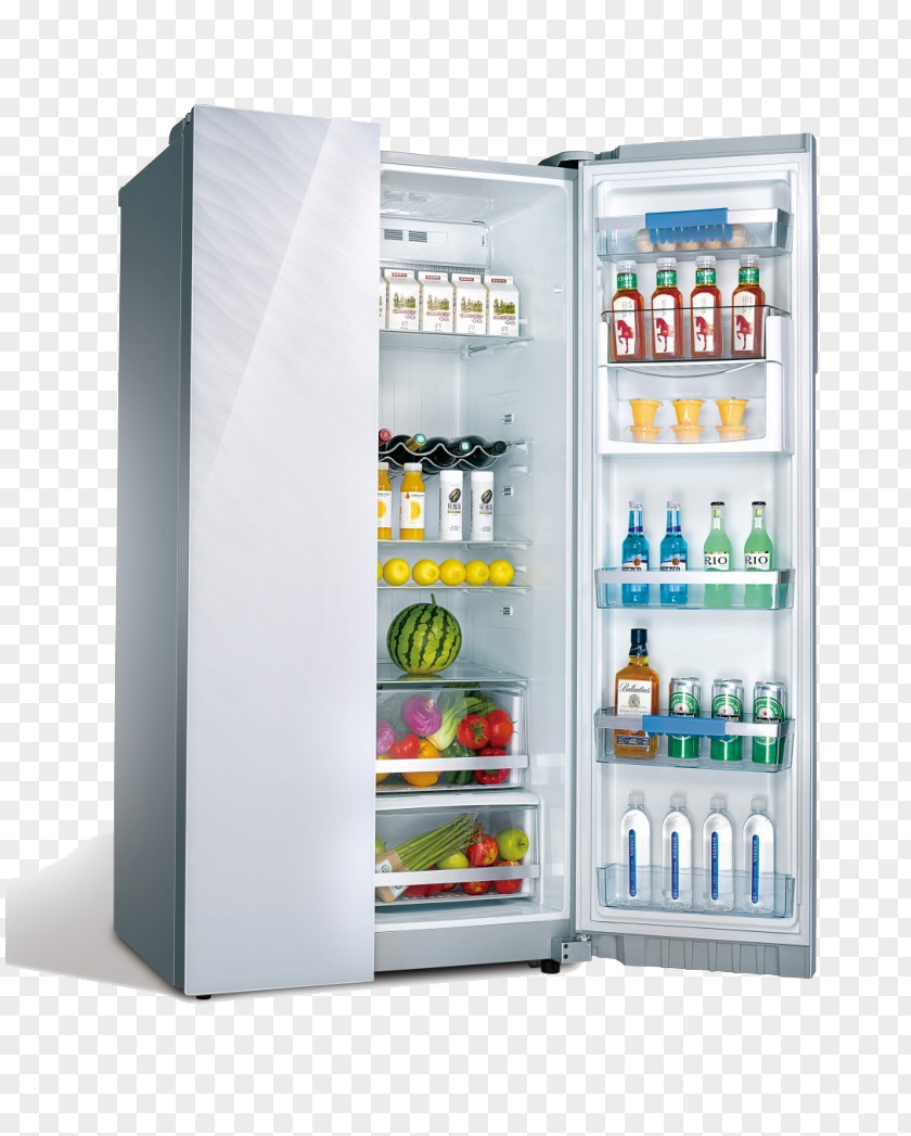 Energy-efficient Refrigerators Quiet Large Capacity Refrigerator Midea Home Appliance Taobao PNG