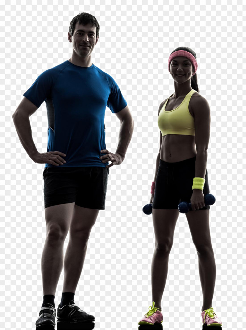 Fitness Movement Physical Exercise Silhouette Centre Ball PNG
