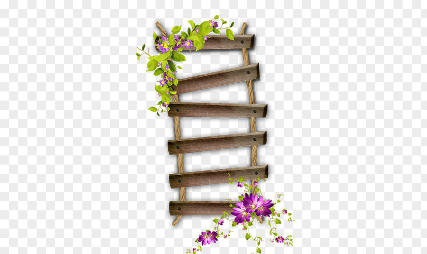 Flowers Ladder Stairs Photography Clip Art PNG