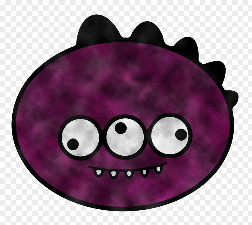 Monster Head Halloween PNG