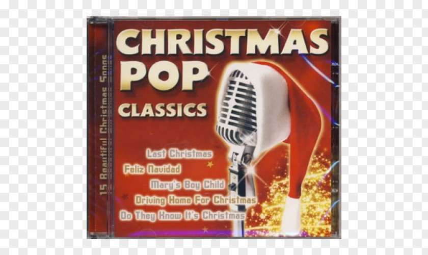 POTLUCK Advertising Virginia Christmas Pop Classics Compact Disc PNG