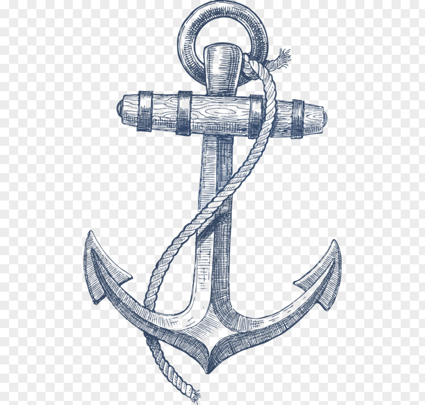 Hand-painted Decorative Anchor Desenio Interior Design Services Poster Work Of Art PNG