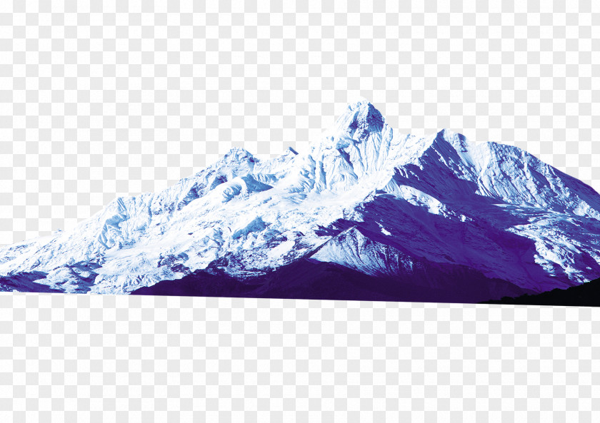 Iceberg Euclidean Vector PNG