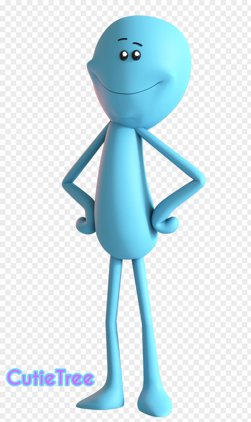 Meeseeks And Destroy Rick Sanchez Morty Smith 3D Modeling Rendering PNG