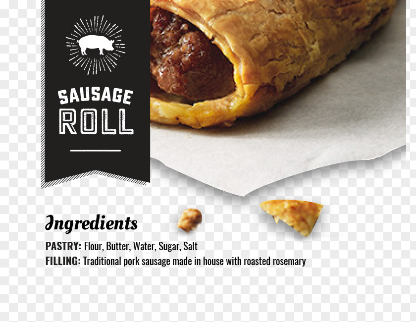 Pork Sausage Roll Cuisine Of The United States Pie Commission Recipe PNG