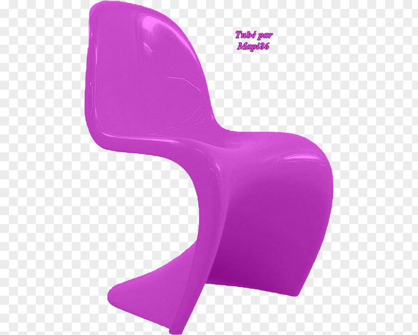 Chair Plastic Pink M PNG