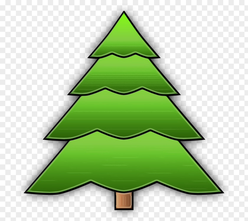 Fir Pine Christmas Tree PNG