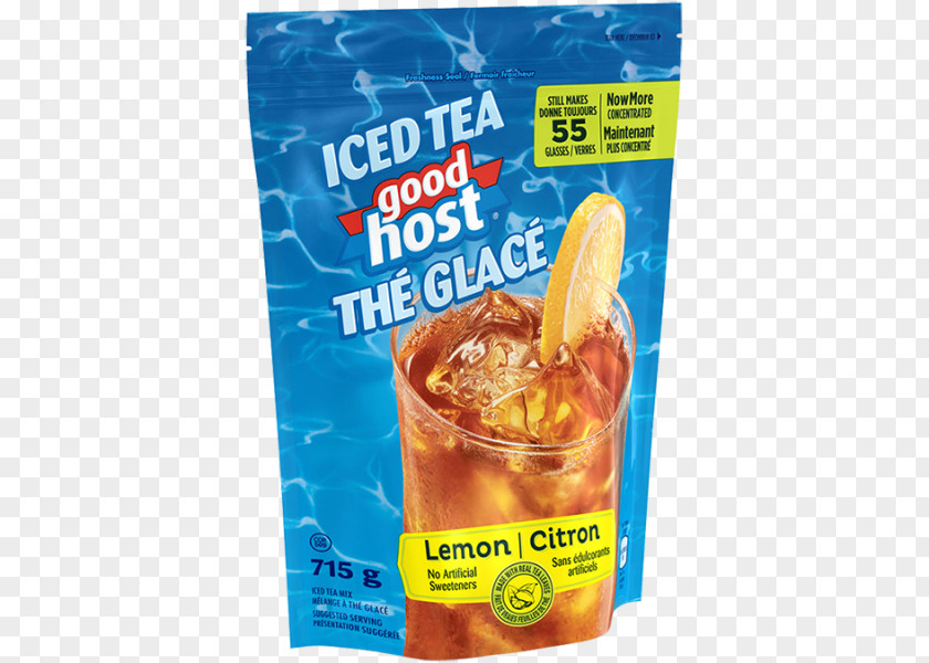 Iced Tea Lemonade Punch Flavor PNG