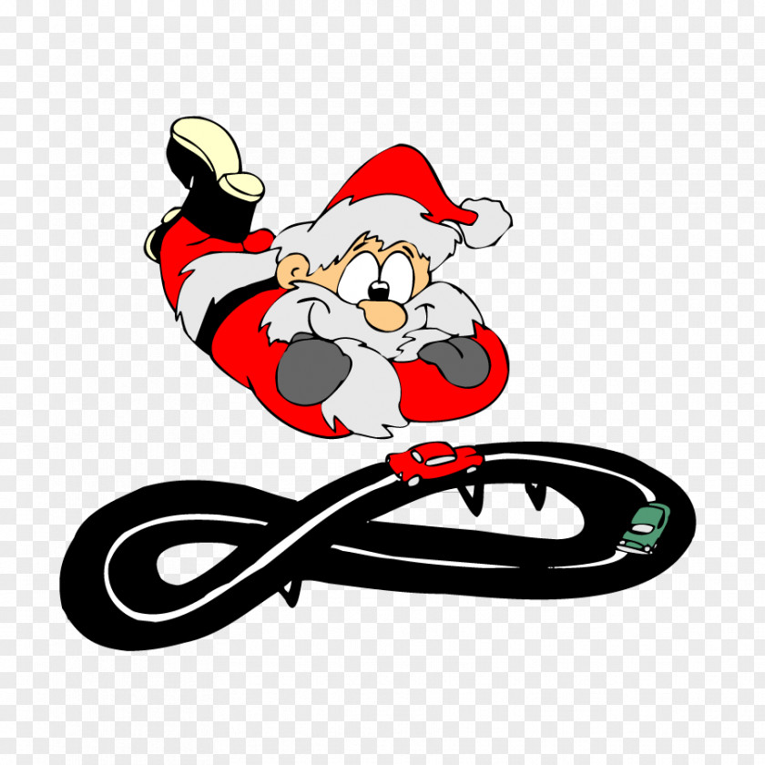 Look Racing Santa Claus Pxe8re Noxebl Christmas Auto PNG