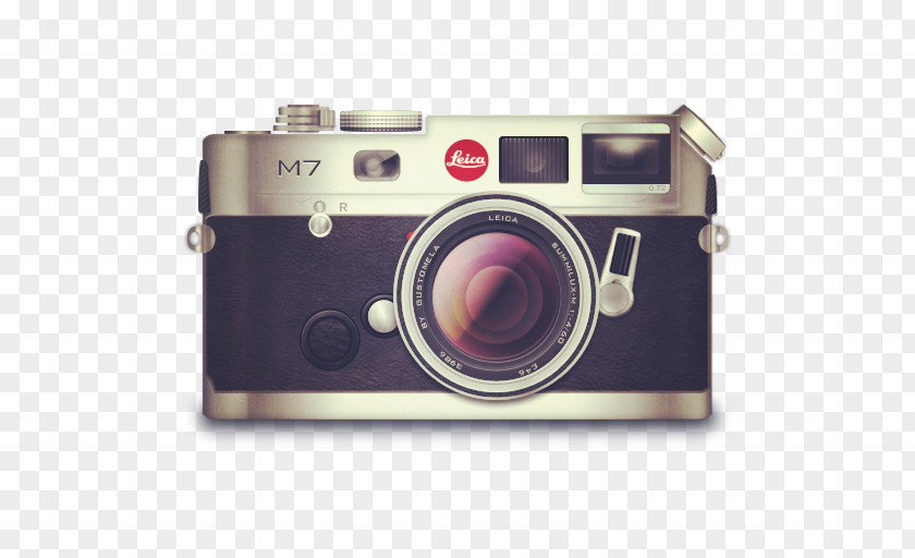 Painted Camera Pictures Download Icon PNG