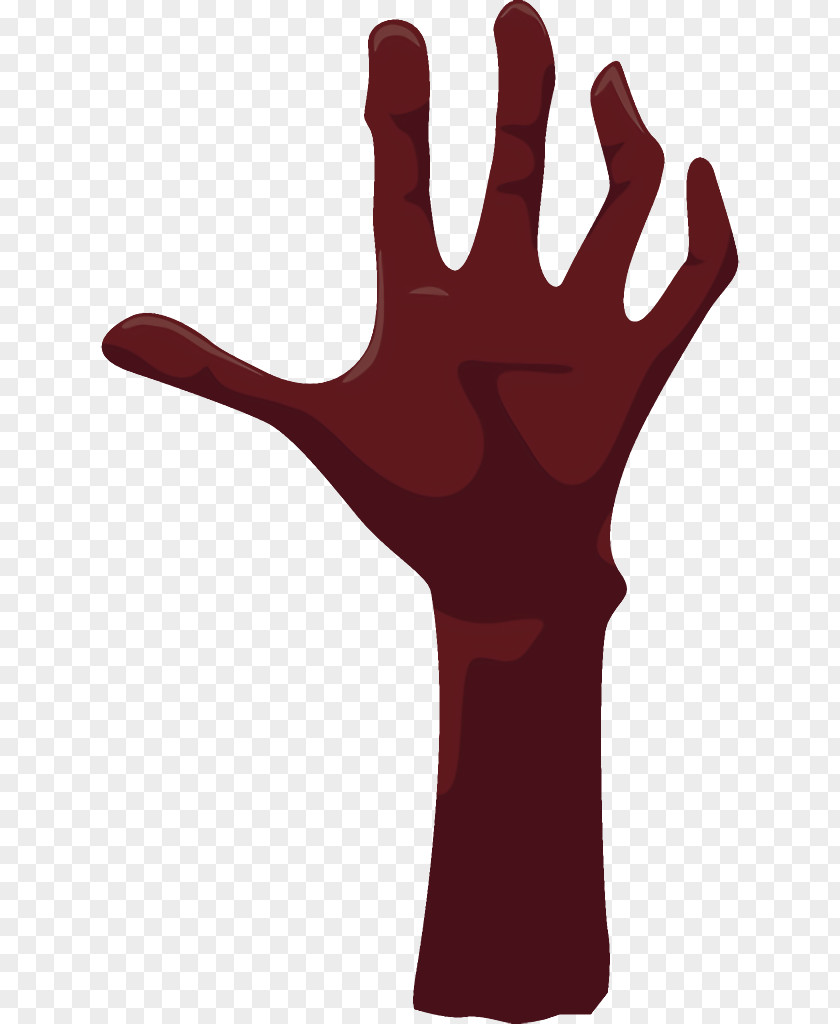 Sign Language Personal Protective Equipment Halloween Hand From Grave PNG