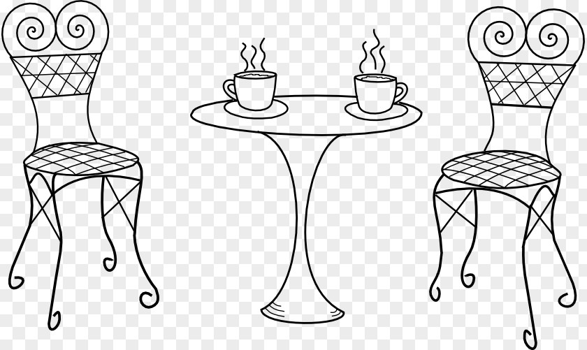 Table Chair /m/02csf Drawing Line Art PNG