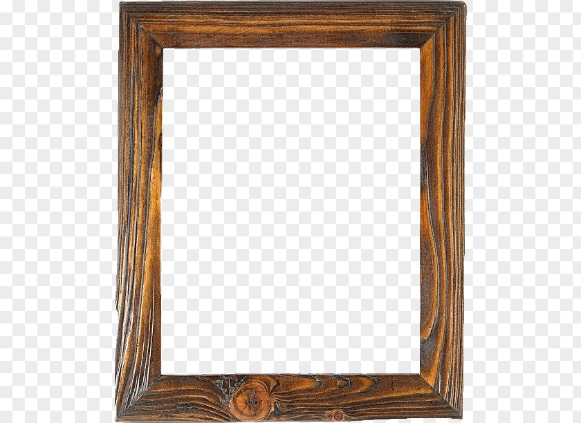 Wood Frame Picture Stain Portrait Photography PNG