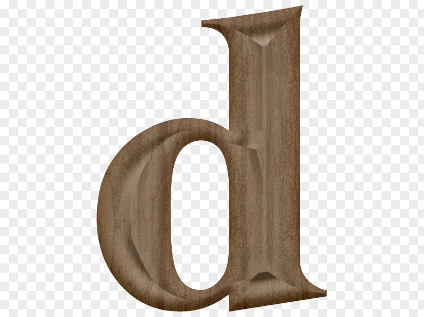 D Wood Sculpture Serif PNG