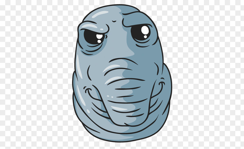 Just For Fun Homunculus Loxodontus Telegram Sticker VK PNG