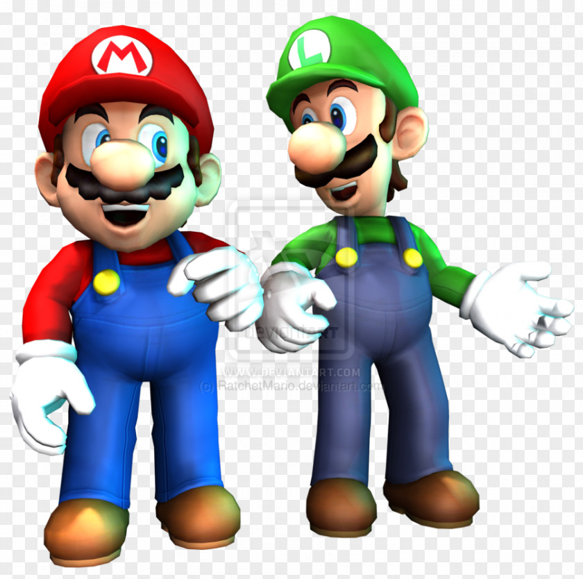 Luigi Mario & Luigi: Superstar Saga Super Bros. 64 3D World PNG