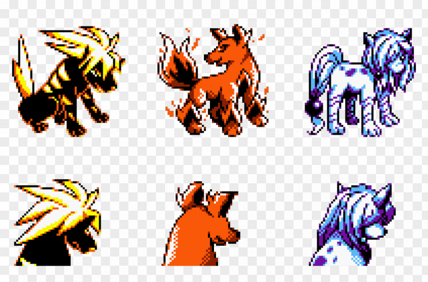 Pokemon Red X Silver Nintendo Space World Raikou, Entei Et Suicune PNG