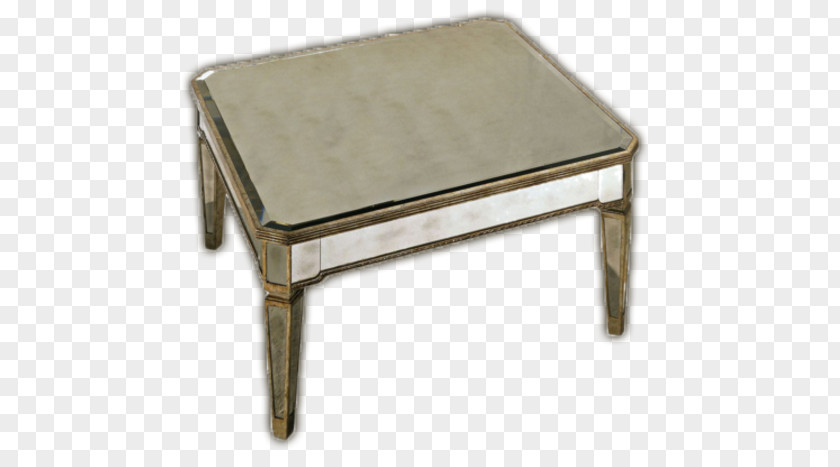 Square Coffee Table Mirror Furniture PNG