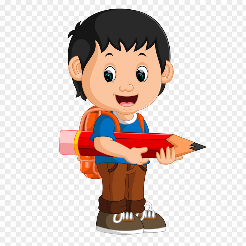 The Boy With Pencil Student Drawing School Photography PNG