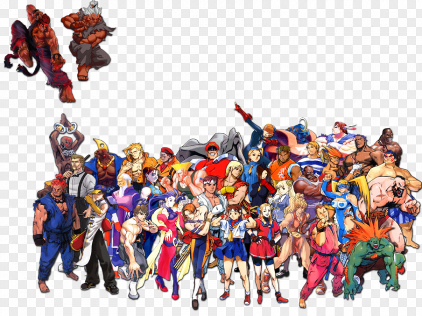 Collage Street Fighter Alpha 3 2 II: The World Warrior Adon PNG