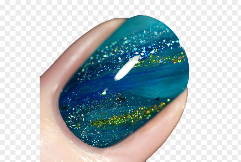 Dyed Polish Nails Nail Art Artificial Gel PNG