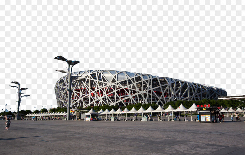 Famous Scenic Nest Beijing National Stadium Indoor 2008 Summer Olympics Landscape PNG