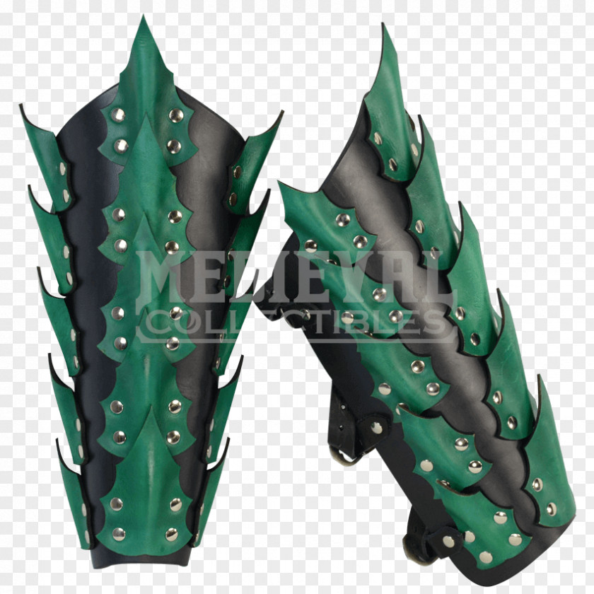 Medieval King Leather Greave White Bracer Color PNG