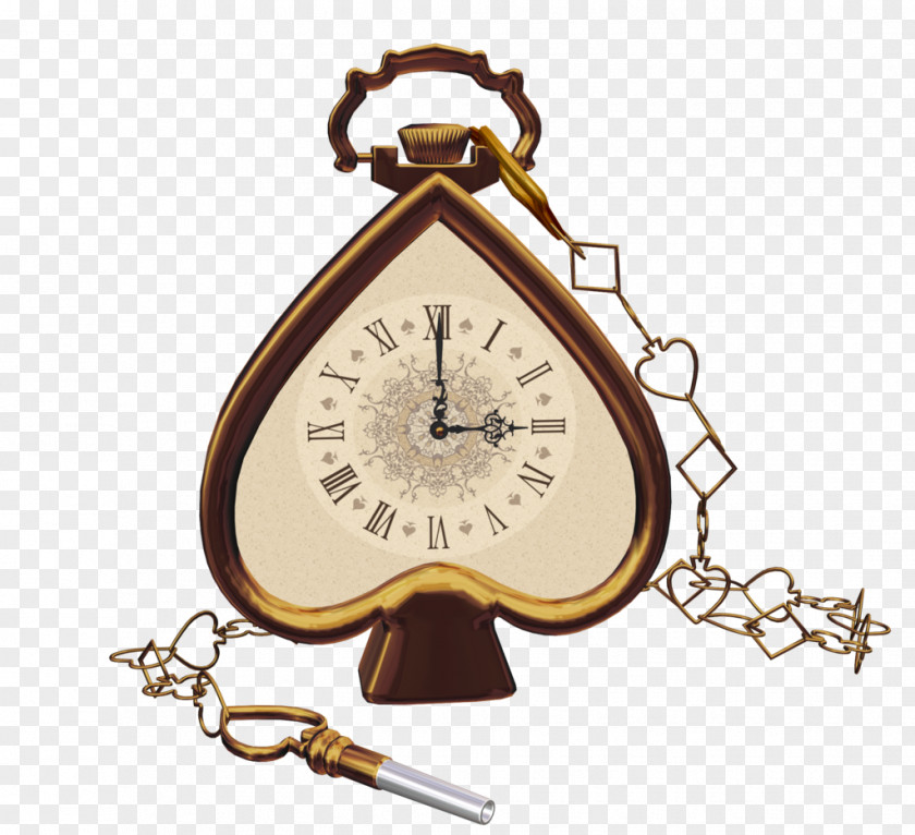 Pocket Earring Clock Watch PNG