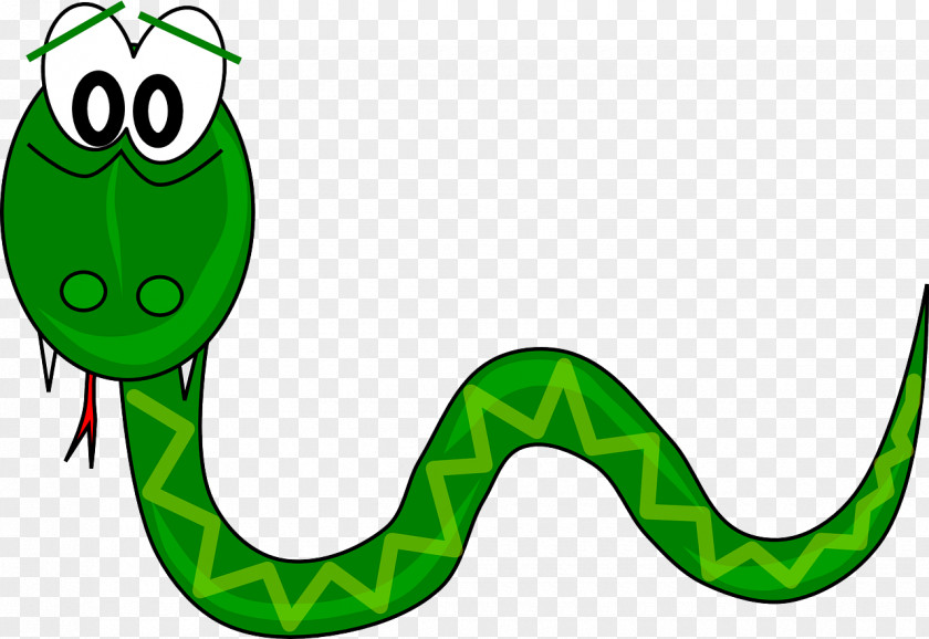 Green Snake Smooth Animation Clip Art PNG