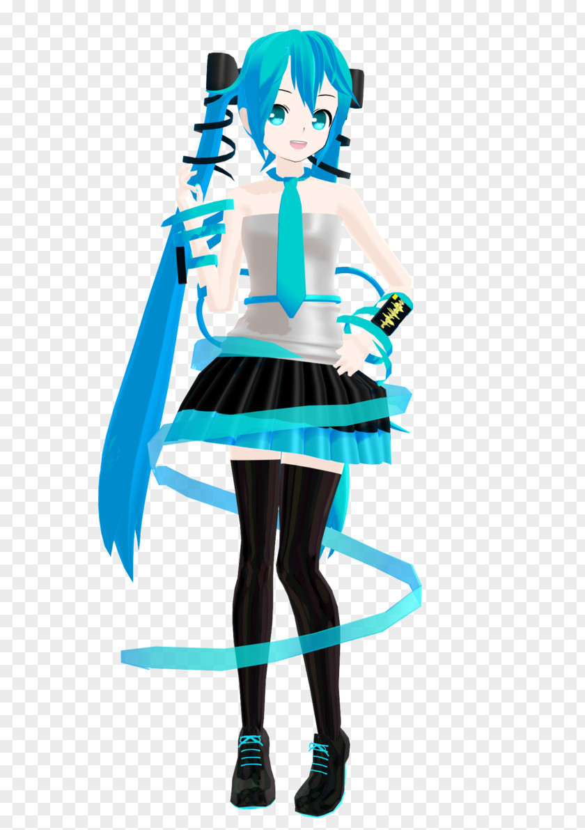 Hatsune Miku MikuMikuDance Character DeviantArt PNG