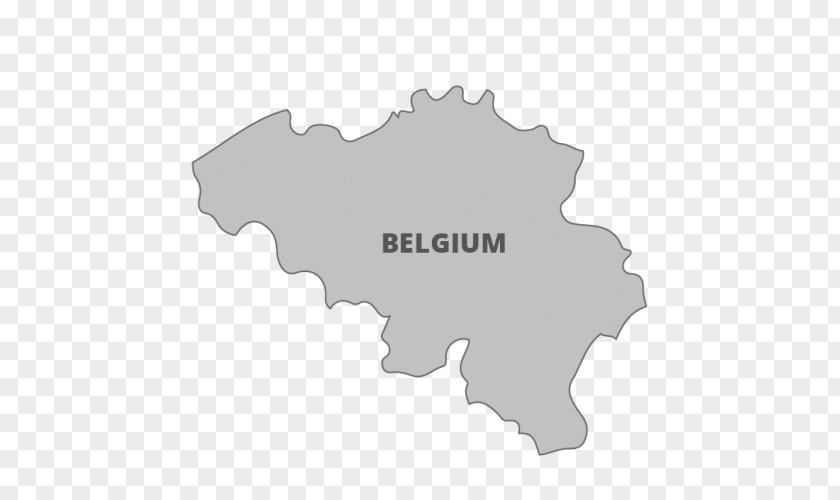 Map Provinces Of Belgium Vector PNG