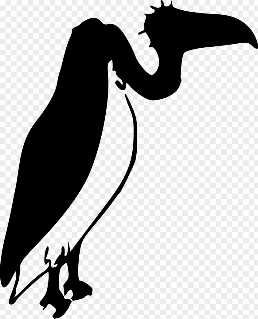 Silhouette Vulture Clip Art PNG