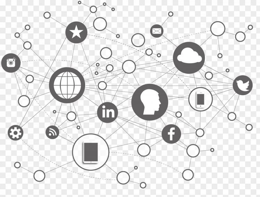 Social Network Media Digital Marketing PNG