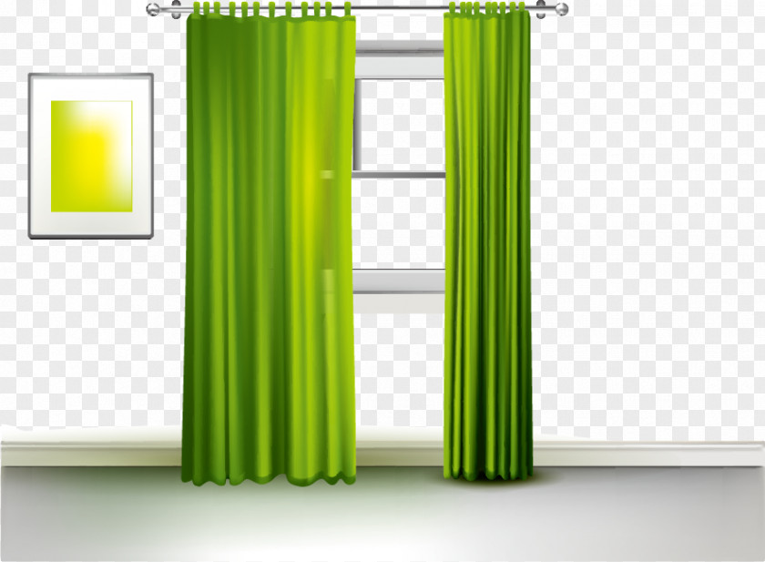Vector Windows Curtain Window Interior Design Services Designer PNG