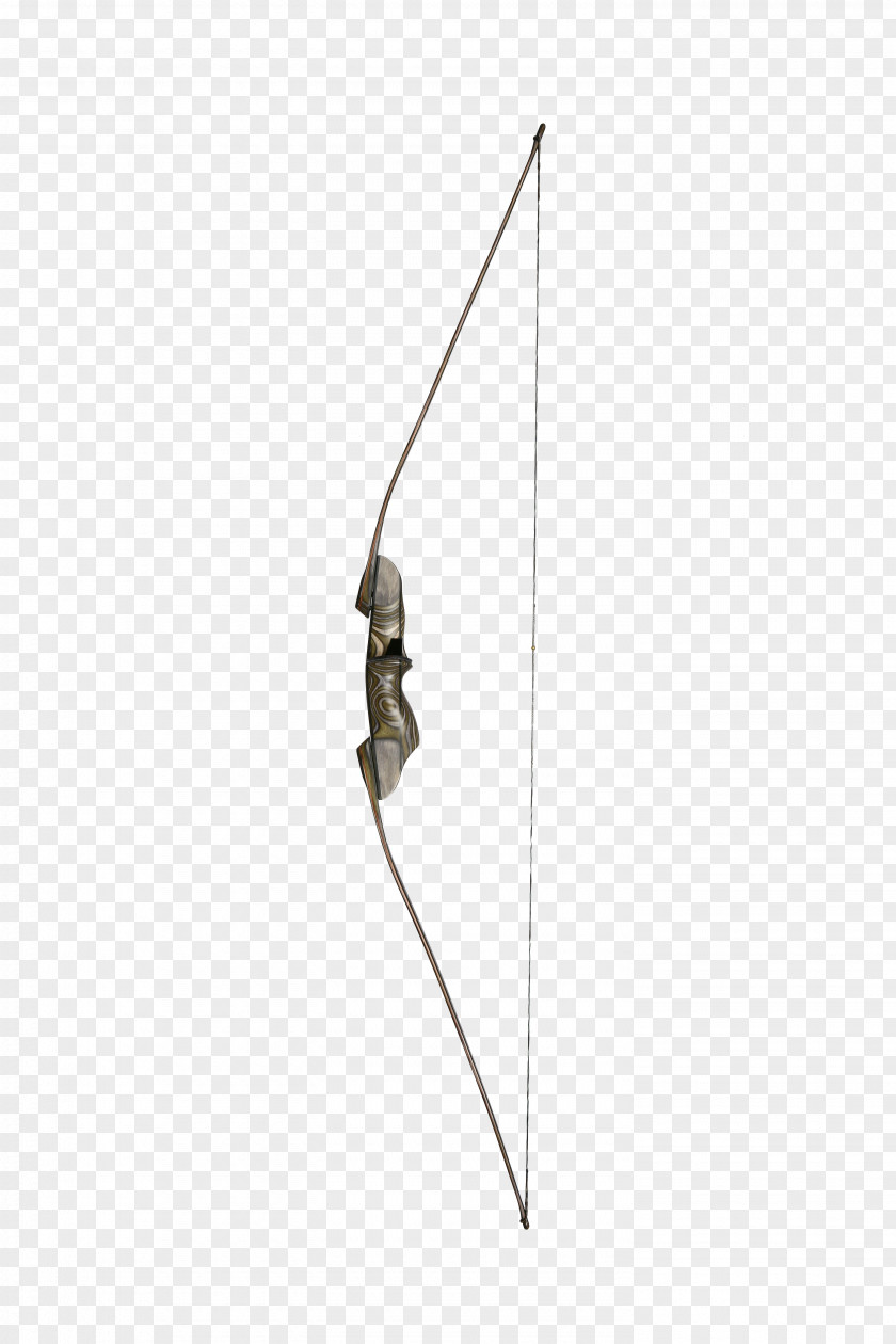 Bow And Arrow Ranged Weapon Line Angle PNG