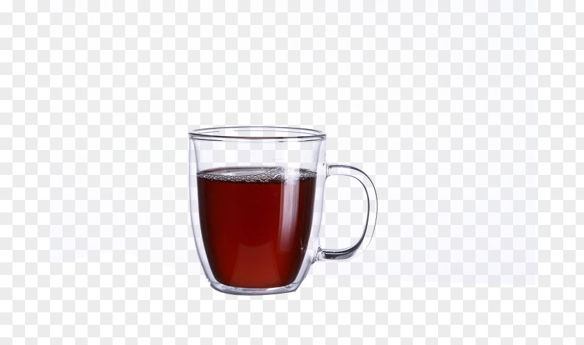 Double Glass Tea Cup PNG
