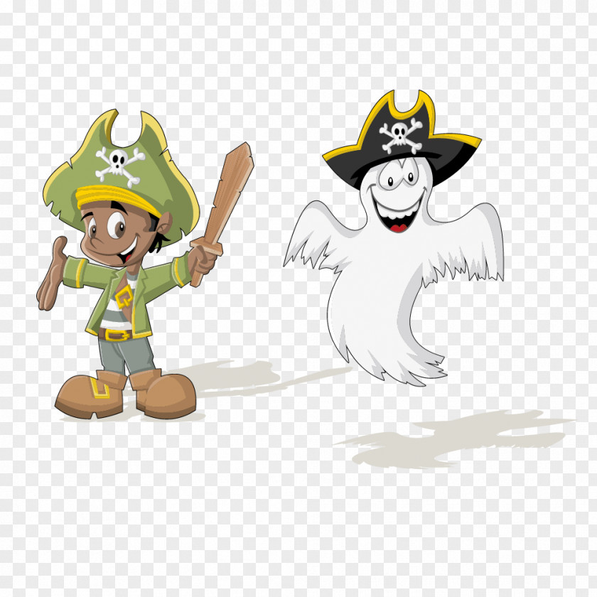 Vector Cartoon Pirate Material Piracy Clip Art PNG