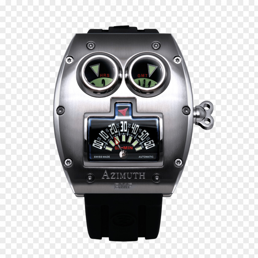 Watch Azimuth Mr. Roboto Clock PNG