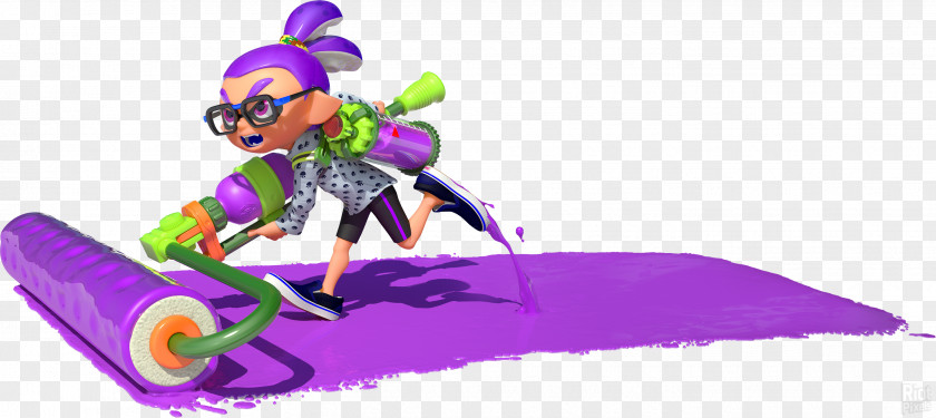 Be Riotous With Colour Splatoon 2 Wii U Nintendo Weapon PNG