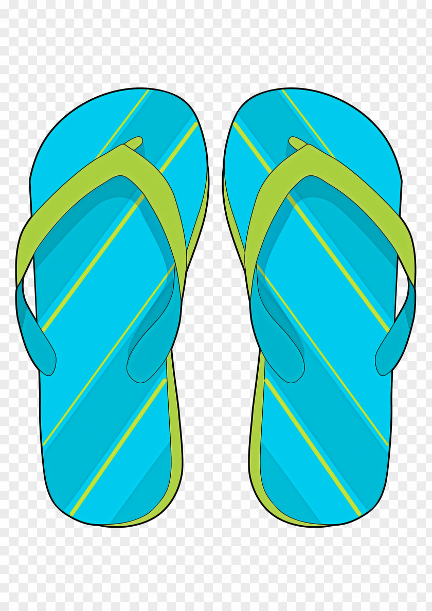 Electric Blue Slipper Swimming Cartoon PNG