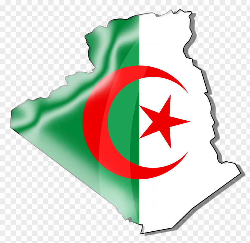 Grove Flag Of Algeria Map French PNG
