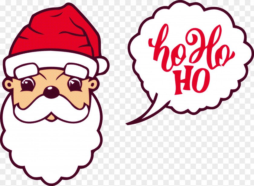 Hello Santa Clause Christmas PNG