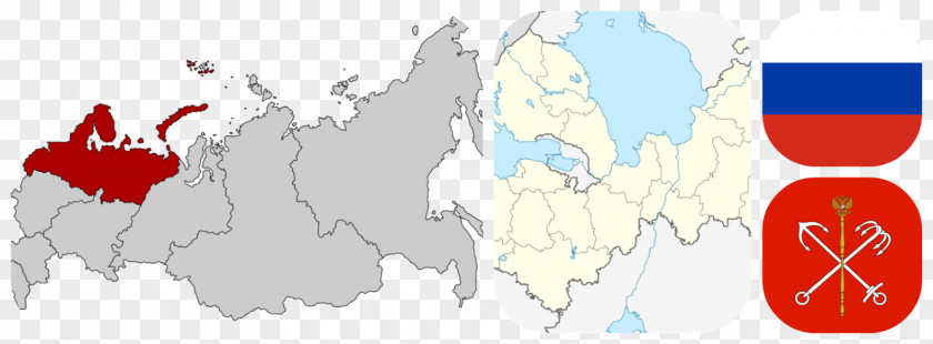 Map European Russia Central Federal District World PNG