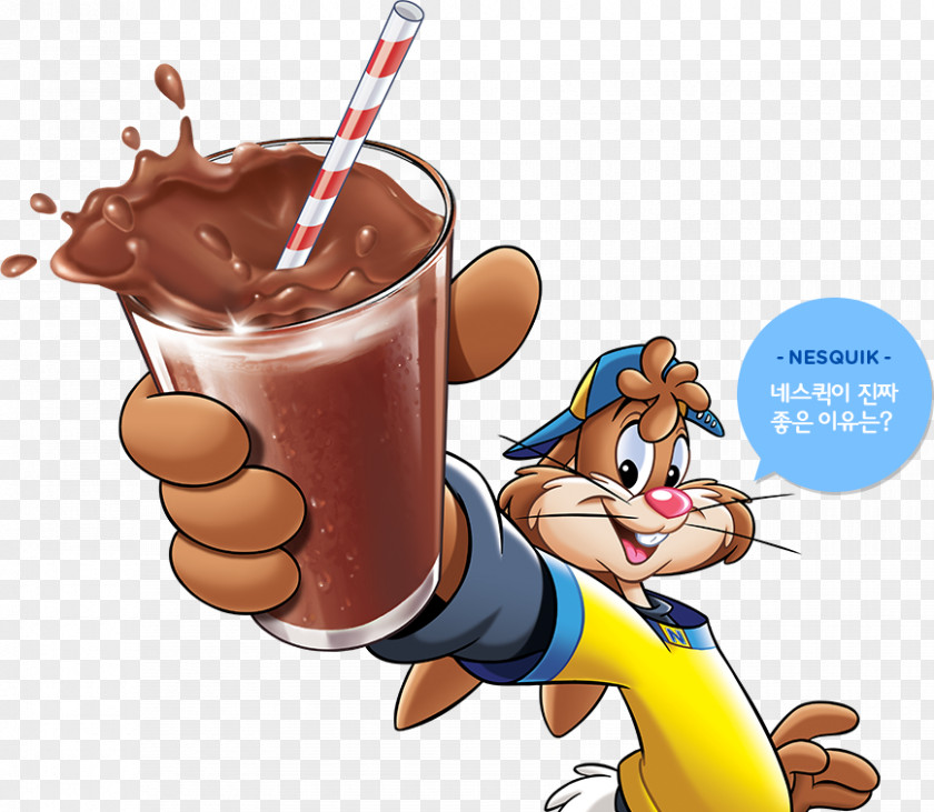 Nesquik Cartoon Food Finger PNG