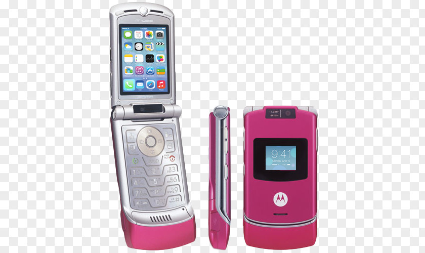 Smartphone Motorola Razr IPhone 6 5s 4S Clamshell Design PNG